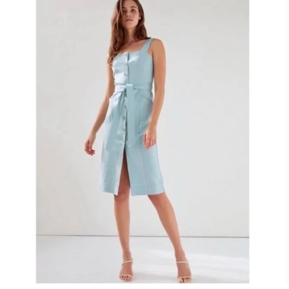 Aritzia Babaton Kofi Dress in Sea Spray - Picture 1 of 5
